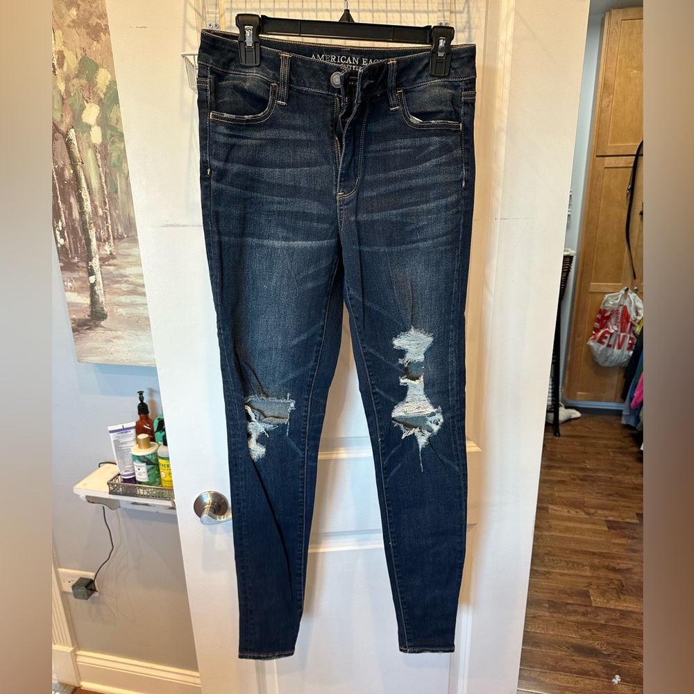 *NEW*Sz 10 X-Long* American Eagle High Rise Jegging